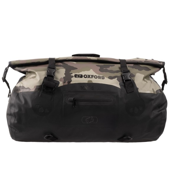 Oxford Oxford Aqua T-50 Roll Bag- Camouflage/Black